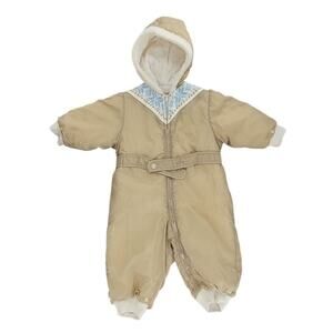 Weather‎ Winky Vintage Baby Snow Suit VTG Winter